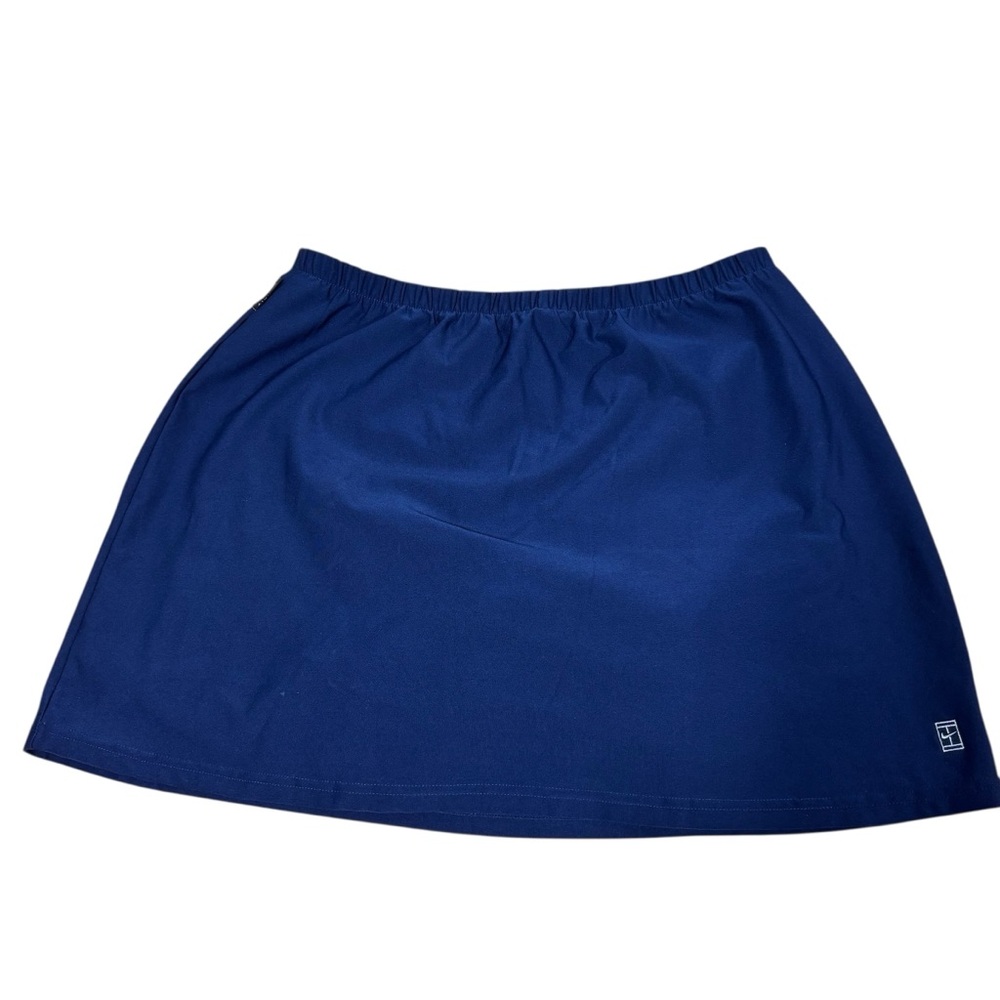 Nike Court Dri-FIT‎ Tennis Skort Navy Blue Athletic Skirt XL 16-18 #567